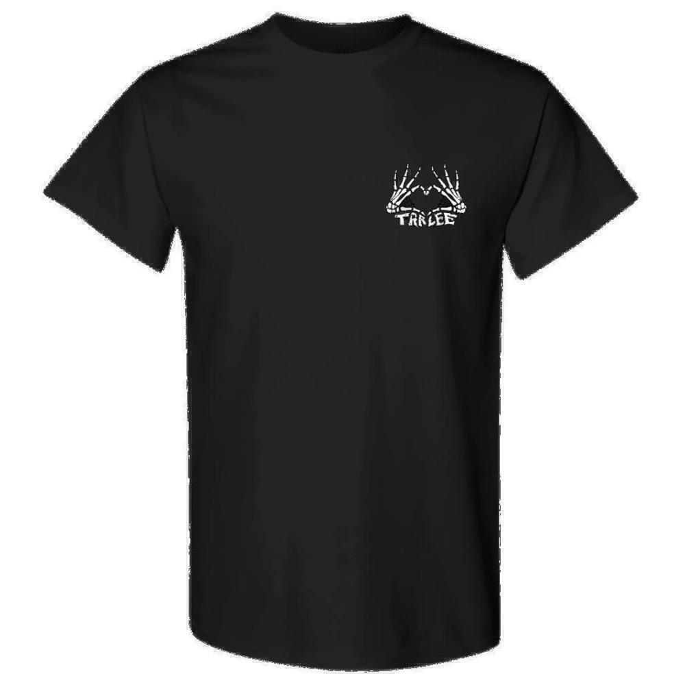 Skeleton Heart Black Gothic Love Art Classic T-Shirt